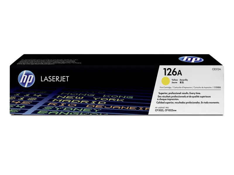 Hewlett Packard hp Druckkassette CE312A gelb – Produktbild 1 von 1