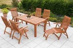 Merxx Merxx Gartensessel Comodoro (1-St., OTTOs Choice), Eukalyptusholz, verstellbar, klappbar – Produktbild 1 von 1
