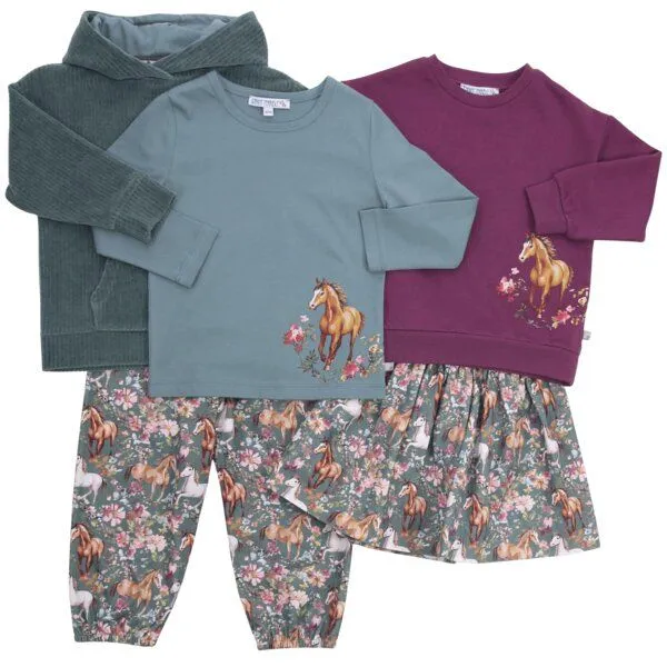 Enfant Terrible Enfant Terrible Shirt, Pferdedruck pistachio, – Produktbild 3 von 3