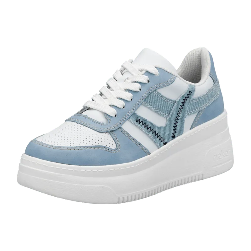 Rieker Rieker M781510 M78 für Damen, blau, Größe 41 EU, Blau, – Produktbild 1 von 5