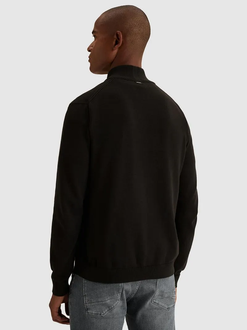 Vanguard Vanguard Pullover Half-Zip Mouline Zwart - Größe XL, Schwarz, – Produktbild 2 von 5