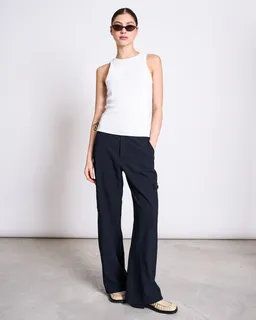 JAN N JUNE JAN 'N JUNE Damen vegan Tank Top Porto Lang Weiß – Produktbild 1 von 1
