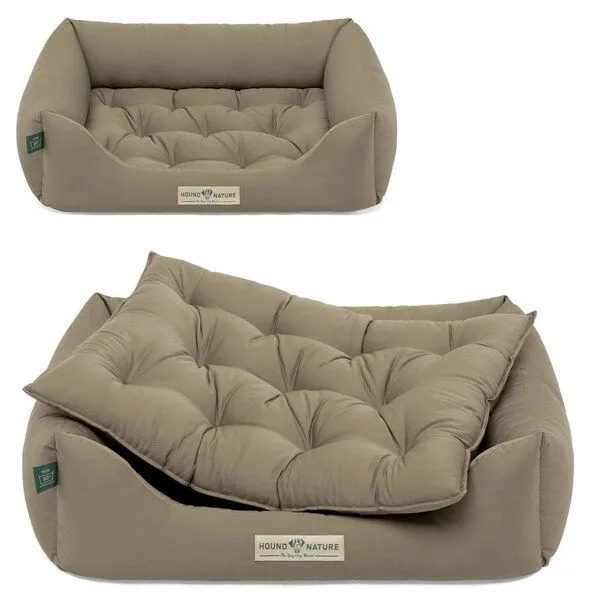 HOUND & NATURE HOUND & NATURE Öko Hundebett ZERMATT, Taupe, – Produktbild 6 von 7