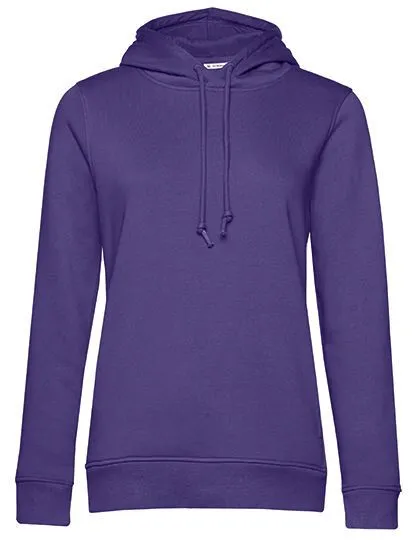 B&C Collection B&C Collection Damen Hoodie Sweatshirt Kapuzenpullover, Radiant purple, – Produktbild 2 von 3