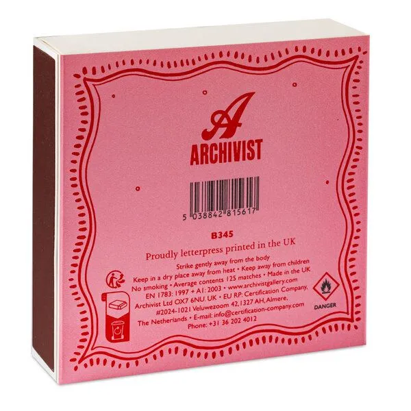 Archivist Archivist Merry & Bright Matchbox Streichhölzer – Produktbild 3 von 3