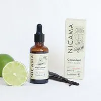NICAMA NICAMA Weihnachtsedition: Gesichtsöl Vanille-Limette - Tiefenpflege mit Mandel- und Sesamöl - bio & vegan – Produktbild 1 von 1