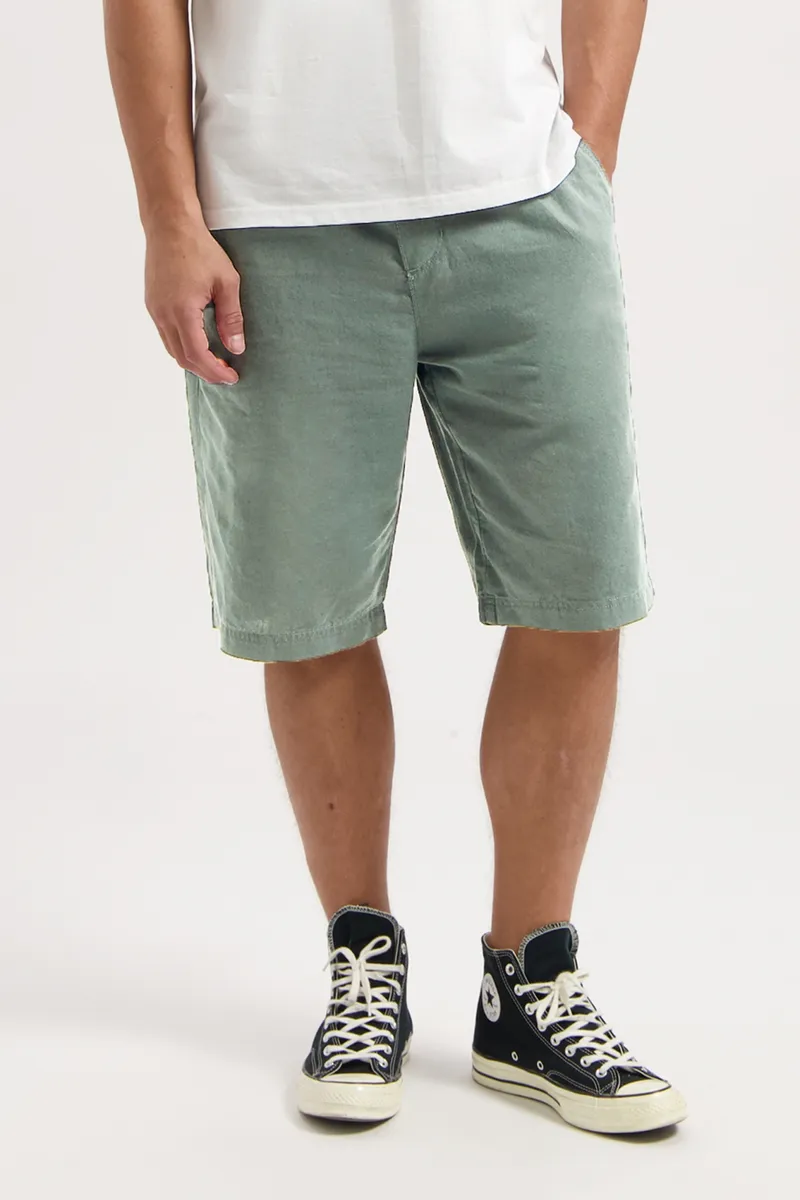 Kuyichi Kuyichi Herren vegan Shorts Tyler Salbei Grün, Hellgrün, – Produktbild 2 von 2