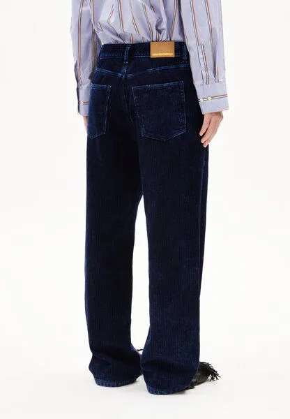 ARMEDANGELS ARMEDANGELS HAAYI INDIGO CORD Damen Webhose aus Bio-Baumwolle, Blue, – Produktbild 2 von 2