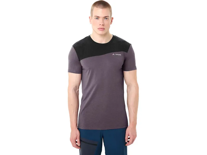 Vaude VAUDE Herren-T-Shirt "Sveit" schnelltrocknend, purple ash, Gr. L – Produktbild 1 von 1