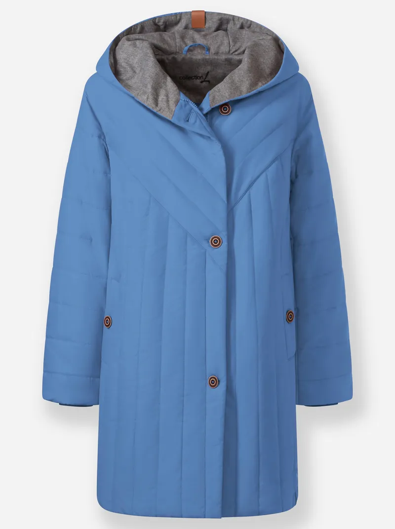 Witt Jacke, Mittelblau-steingrau, – Produktbild 1 von 2