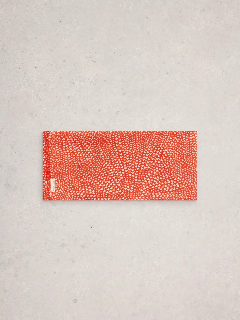 White Stuff Vielseitiger Loop-Schal aus Jersey - Einheitsgröße, Rot print, – Produktbild 1 von 4
