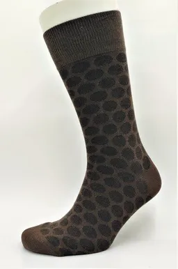 BLS Organic BLS Organic 3er Pack GOTS zertifiziert 98 % Bio-Baumwolle Polka Dot Pattern Herrensocken – Produktbild 1 von 1