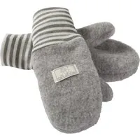 Pickapooh Pickapooh Baby und Kinder Fäustlinge Bio-Merinowolle Fleece grau Gr.2 (bis 2 Jahre) – Produktbild 1 von 1