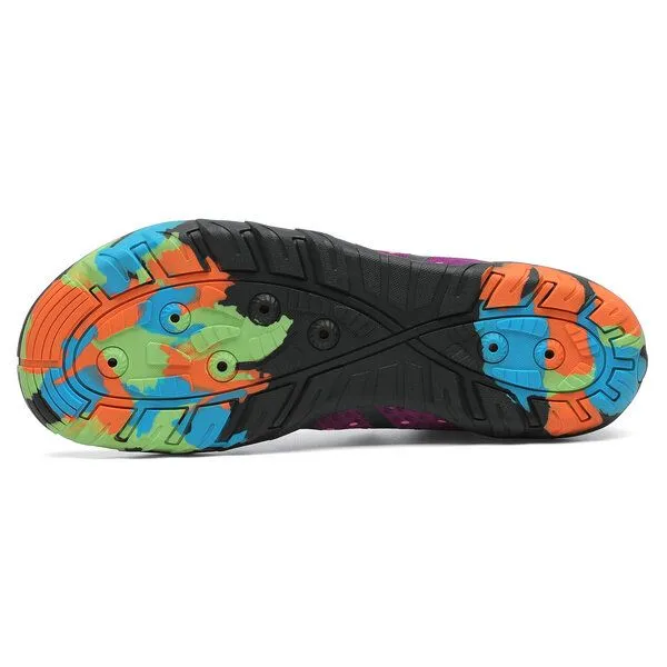 SAGUARO SAGUARO Badeschuhe vegan Barfußschuhe, Lila, – Produktbild 4 von 4