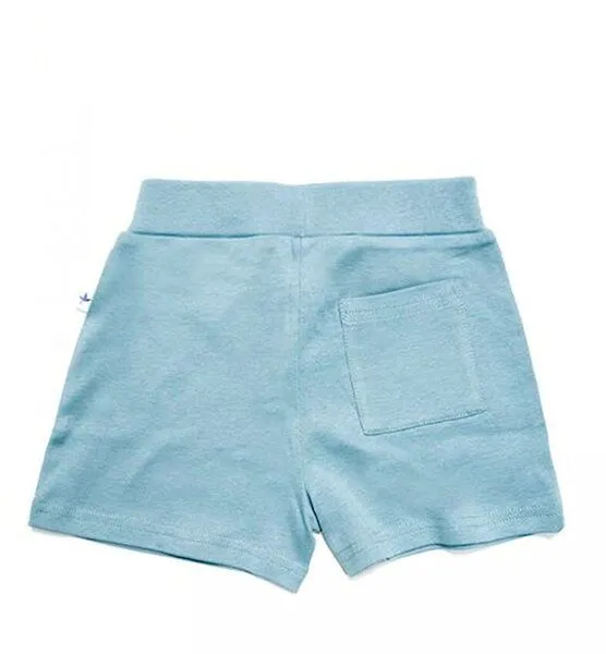 Leela Cotton 1er oder 2er Pack Baby und Kinder Short aus 100% Bio-Baumwolle Leela Cotton (2020), Taubenblau, – Produktbild 3 von 4