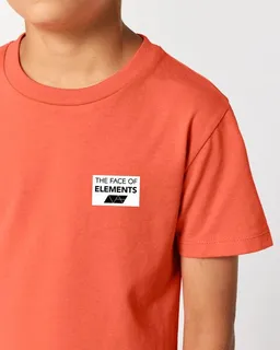THE FACE OF ELEMENTS THE FACE OF ELEMENTS Color Rush - Relaxed Fit Kids T-Shirt aus 100% Bio-Baumwolle – Produktbild 1 von 1