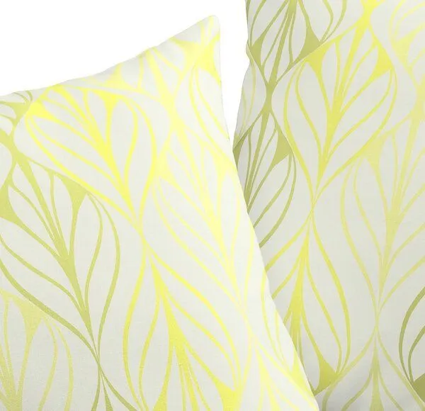 Nature by Adam Nature by Adam Kissenhülle aus Leinen und Bio-Baumwolle - Made in Germany - Wave, Grün, – Produktbild 1 von 4
