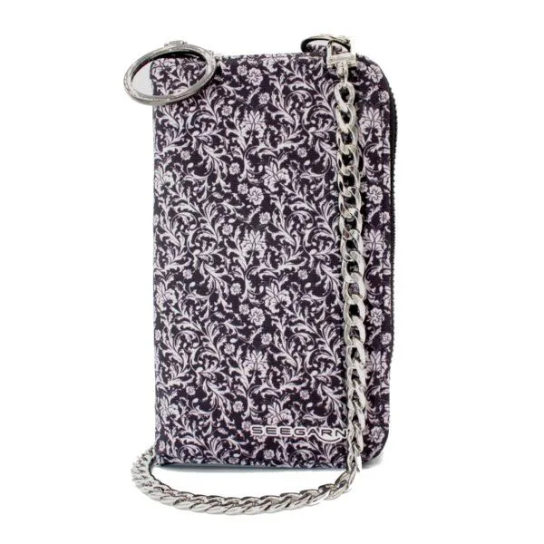 Seegarn Seegarn-Täschle / 2in1 Handy-Tasche und Geldbeutel (M23), K1 - kette silber, – Produktbild 1 von 5