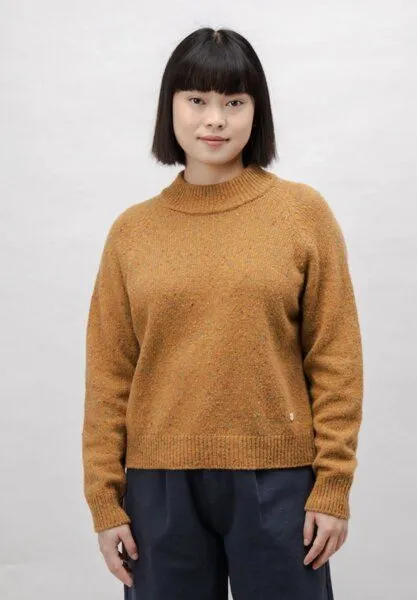 Brava Fabrics Brava Fabrics Perkins Raglan Wool Sweater Ochre – Produktbild 2 von 4