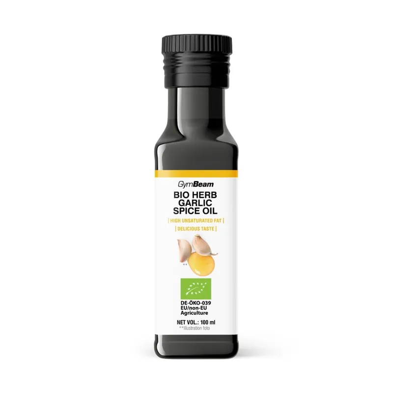GymBeam Bio GymBeam BIO Kräuter Knoblauch Gewürzöl 100 ml – Produktbild 1 von 1