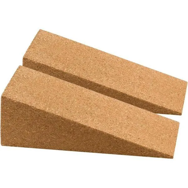 Kork-Deko Kork-Deko Kniekeil aus Kork | Presskork | Wadendehner | 305x130x103mm | 2 Stück – Produktbild 1 von 8