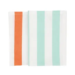 El Puente El Puente Geschirrtücher in Mint und Orange (2er-Set) | Fair Trade & Handmade aus Indien – Produktbild 1 von 1
