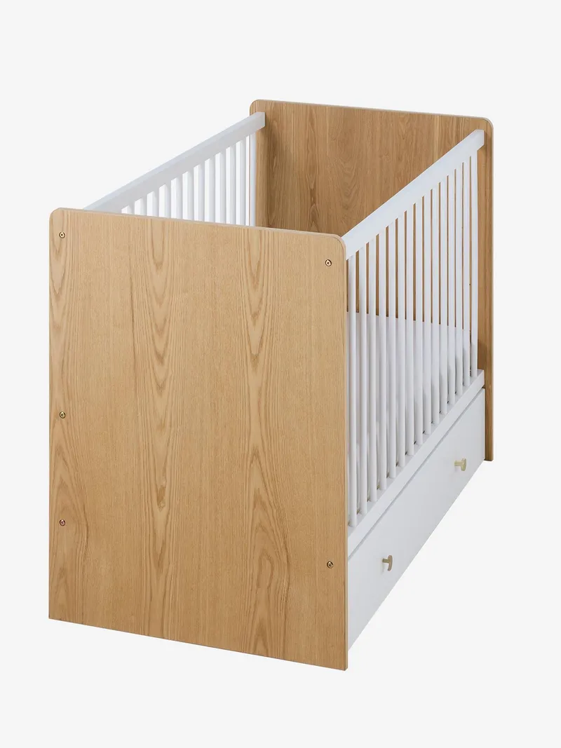 Vertbaudet Mitwachsendes Babybett MOONLIGHT, Weiß, – Produktbild 3 von 3