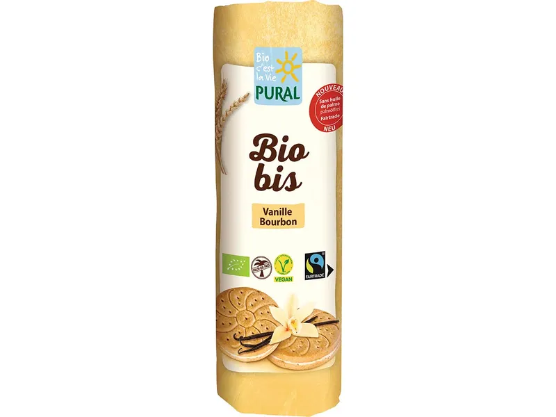 Pural Pural Doppelkekse Biobis mit Vanille – Produktbild 1 von 2