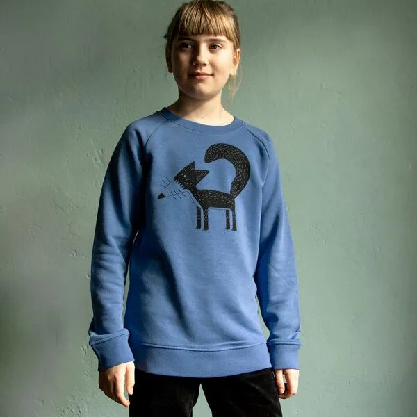 Cmig Cmig Franzi Fuchs Pulli für Kinder, Blau, – Produktbild 3 von 4