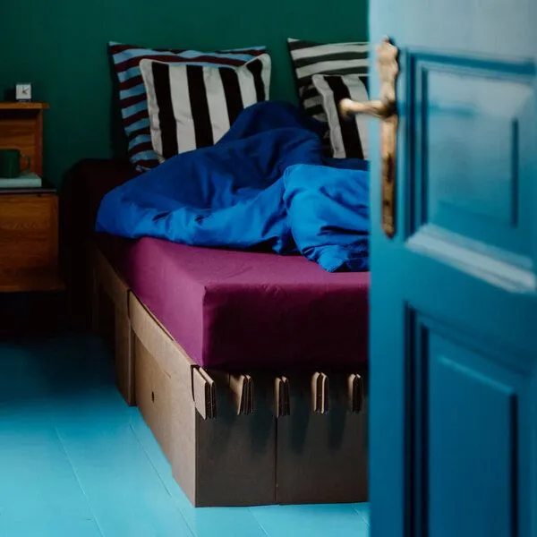 ROOM IN A BOX ROOM IN A BOX GRID Bett, Braun, – Produktbild 3 von 4