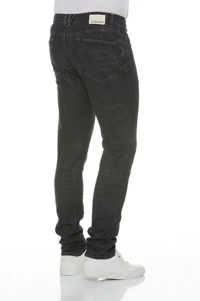 Wunderwerk Wunderwerk Herrenhose aus Bio-Baumwolle "Steve slim high flex", Schwarz (539 black), – Produktbild 4 von 4