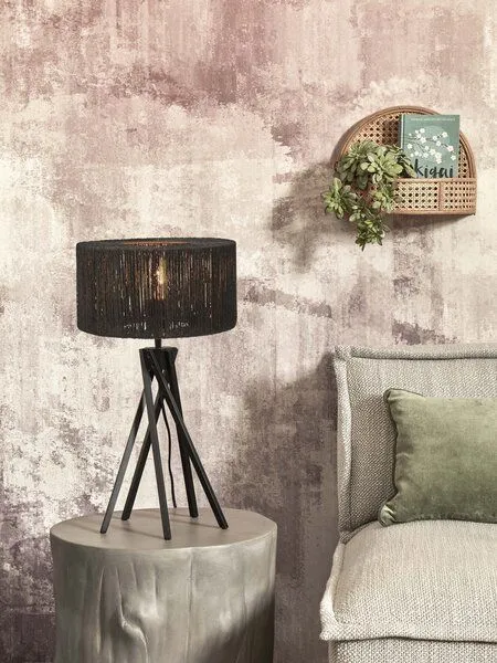 GOOD&MOJO GOOD&MOJO Tischlampe Iguazu 5-Fuss, Schwarz, – Produktbild 2 von 4