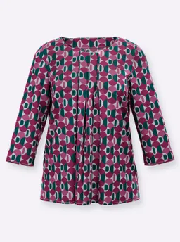 Witt Druckbluse erika-malve-bedruckt – Produktbild 1 von 1