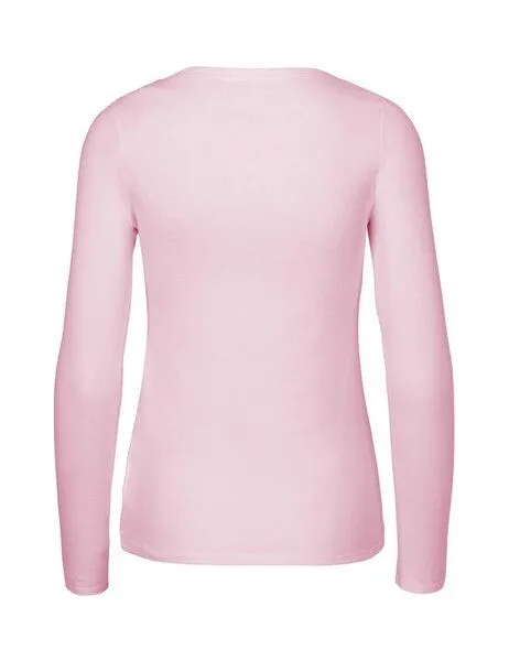 Neutral® - 3FREUNDE Neutral® - 3FREUNDE Frauen Longsleeve, Light pink, – Produktbild 3 von 4