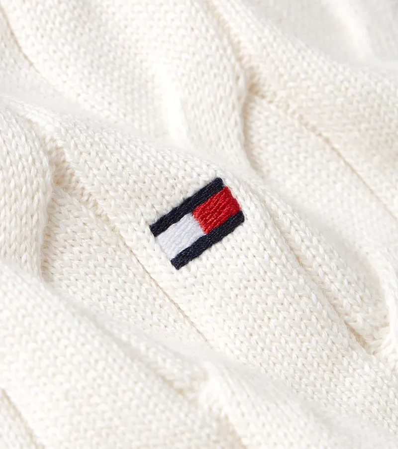 Tommy Hilfiger Tommy Hilfiger Pullover Cable Off White - Größe XL, Weiß, – Produktbild 3 von 5