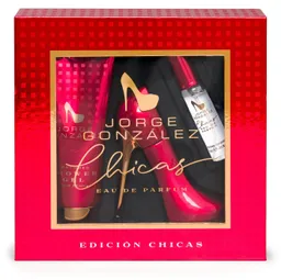 JORGE GONZÁLEZ Eau de Parfum JORGE GONZÁLEZ EDICIÓN CHICAS 3er Gift Box, Eau de Parfum, Geschenkset – Produktbild 1 von 1