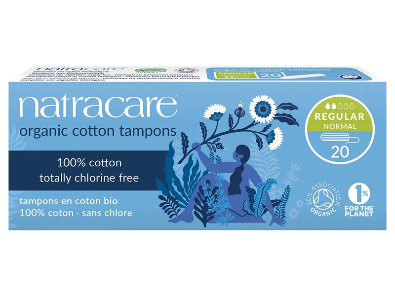 Natracare Natracare Biologische Tampons aus Baumwolle (Regular (20)) – Produktbild 1 von 3
