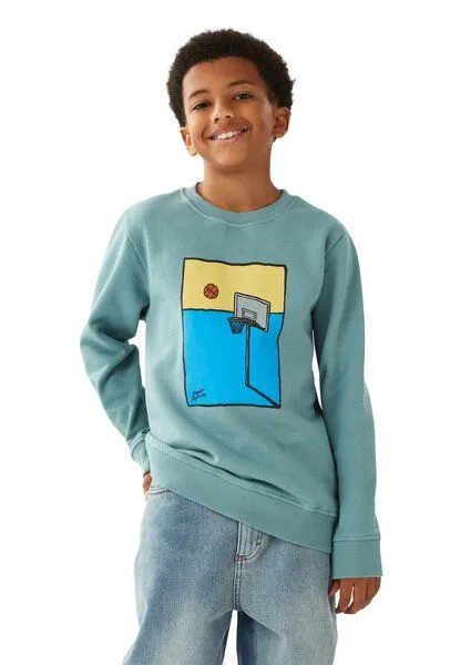 Band of Rascals Band of Rascals Court Sweat, Arctic-blue, – Produktbild 5 von 7