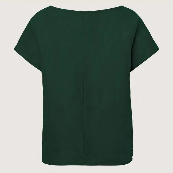 Frija Omina Frija Omina Hanf-Shirt Coube, Smaragd (grün), – Produktbild 3 von 3