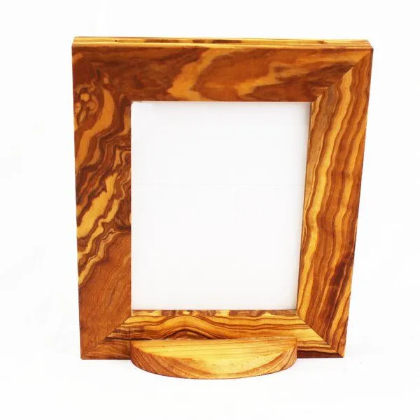 Mitienda Shop Mitienda Shop Bilderrahmen aus Olivenholz 11,5cm x 8,5cm – Produktbild 2 von 3