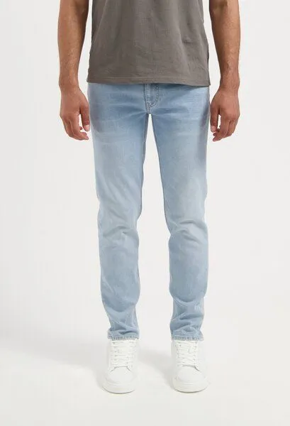 MUD Jeans MUD Jeans Jeans Regular DUNN Low Tapered Comfort aus einem Mix aus Bio-Baumwolle und recycelter Baumwolle (light aged) – Produktbild 4 von 5