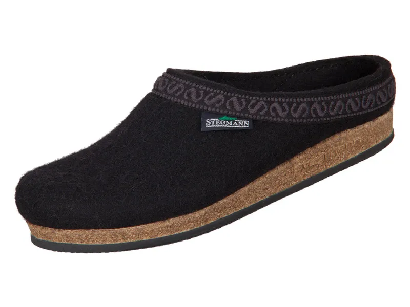 Stegmann Stegmann Filzclog 108 aus 100% Merino-Wolle für Damen & Herren, Schwarz, – Produktbild 8 von 8