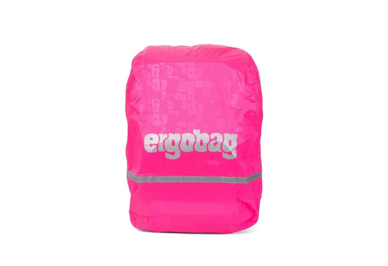 Ergobag Ergobag Rucksack-Regenschutz Regenschutz für Schulranzen (1-St), reflektierend, Rosa, – Produktbild 1 von 4