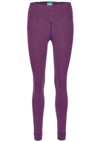 nice to meet me nice to meet me Damen vegan Leggings Essential Dye Violett, Violett, – Produktbild 3 von 3
