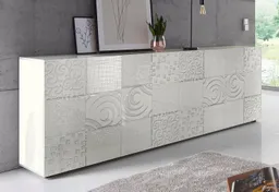 Home affaire Sideboard Miro, Breite 241 cm mit dekorativem Siebdruck – Produktbild 1 von 1