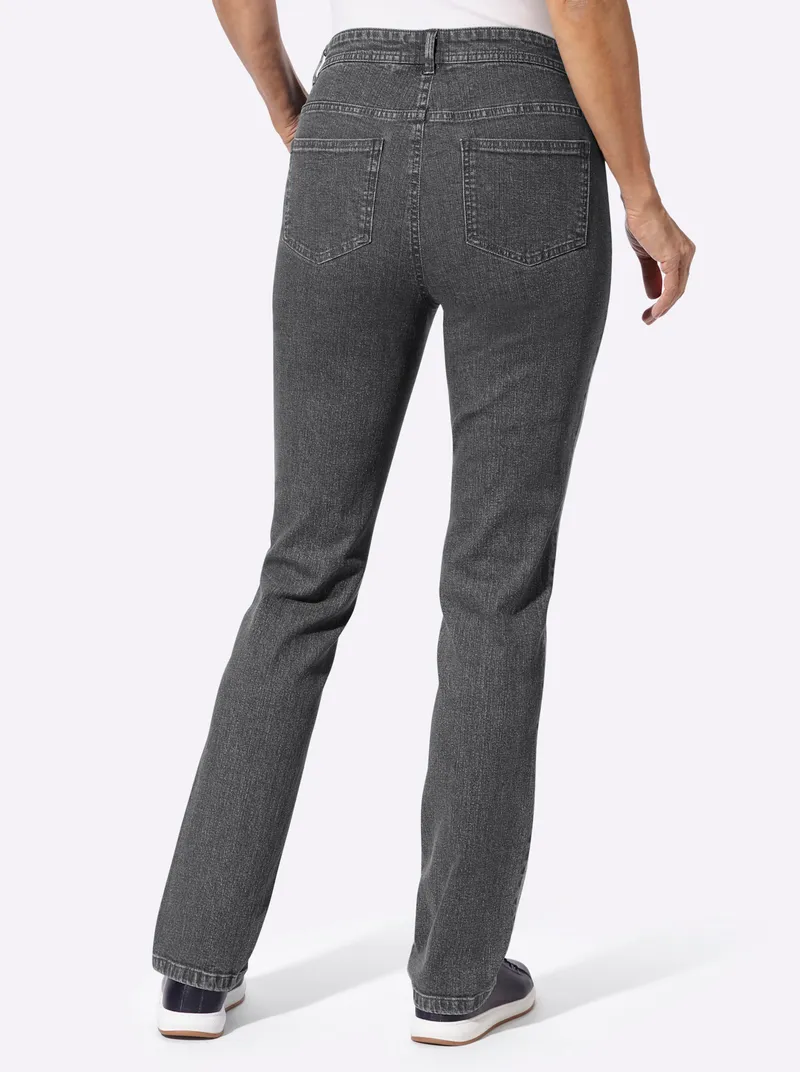 Witt Gerade Jeans, Anthrazit-grey-denim, – Produktbild 2 von 2