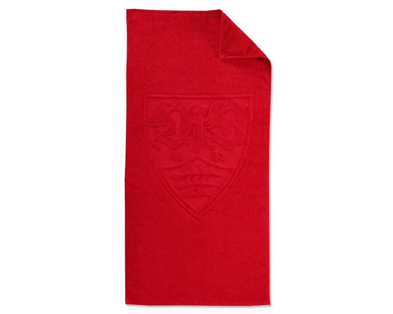 VfB Stuttgart Handtuch VfB Stuttgart Handtuch rot 50x100 cm Baumwolle, Rot, – Produktbild 1 von 2