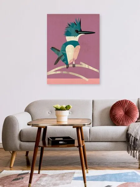 Photocircle Photocircle Poster / Leinwandbild - Eisvogel – Produktbild 2 von 4