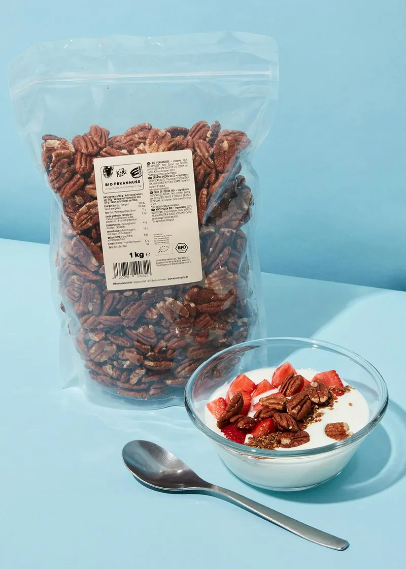 KoRo Bio Pekannusskerne 1 kg – Produktbild 2 von 5