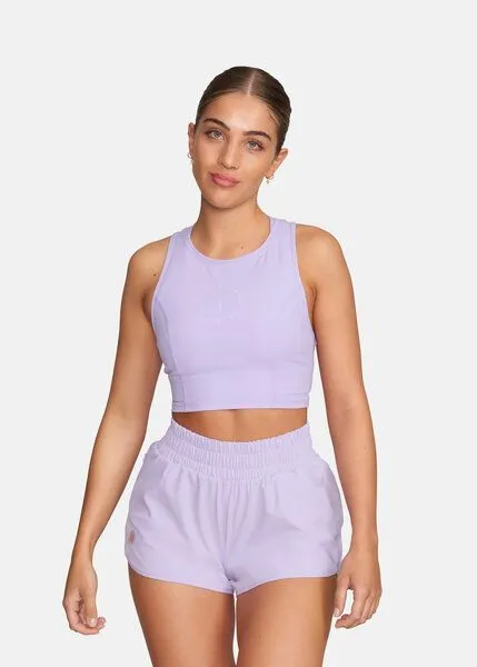 Golds Gym Gold's Gym kurzes Top „Laura“, Digital lavender, – Produktbild 1 von 4
